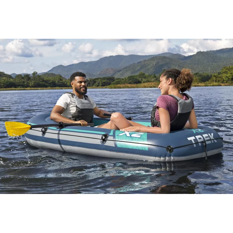 Bestway Hydro Force Trek X2 Inflatable 2-Person Raft Set 2.32 m