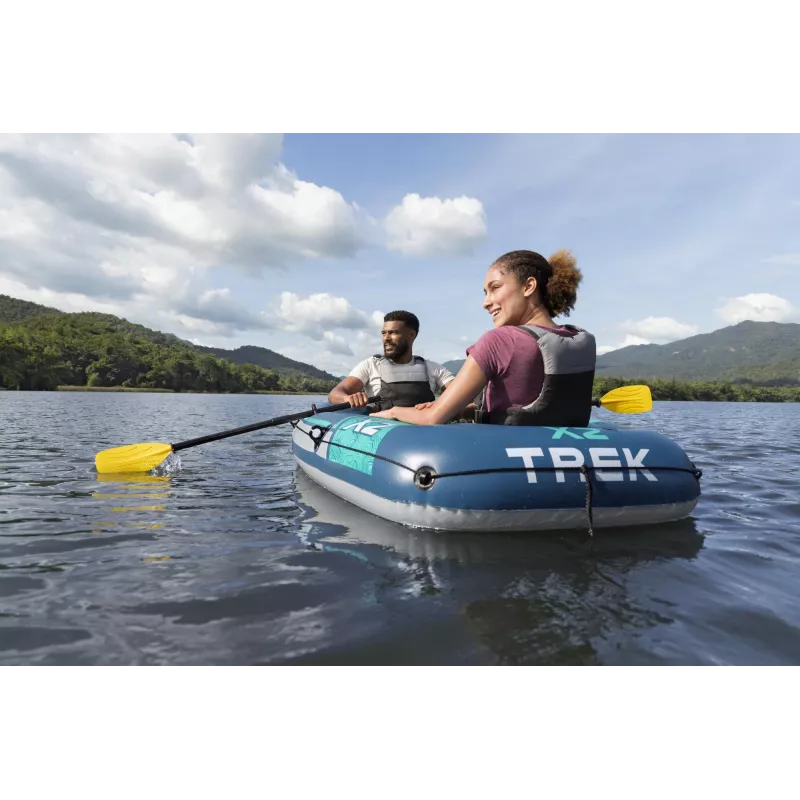 Bestway Hydro Force Trek X2 Inflatable 2-Person Raft Set 2.32 m