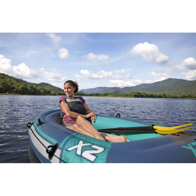 Bestway Hydro Force Trek X2 Inflatable 2-Person Raft Set 2.32 m
