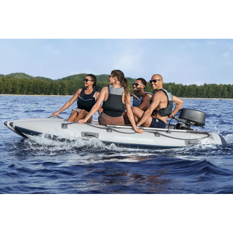 Bestway Hydro Force Beacon Elite 5-Person Inflatable Sport Boat Set 3.35 m