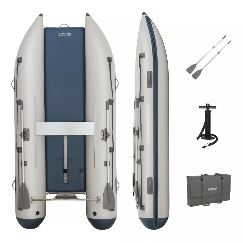 Bestway Hydro Force Beacon Elite 5-Person Inflatable Sport Boat Set 3.35 m