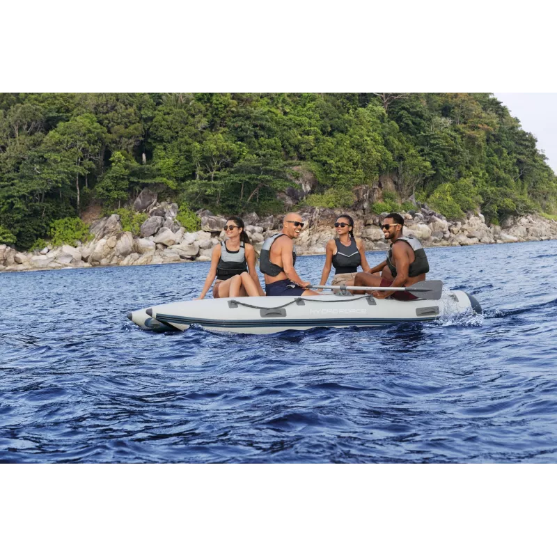 Bestway Hydro Force Beacon Elite 5-Person Inflatable Sport Boat Set 3.35 m
