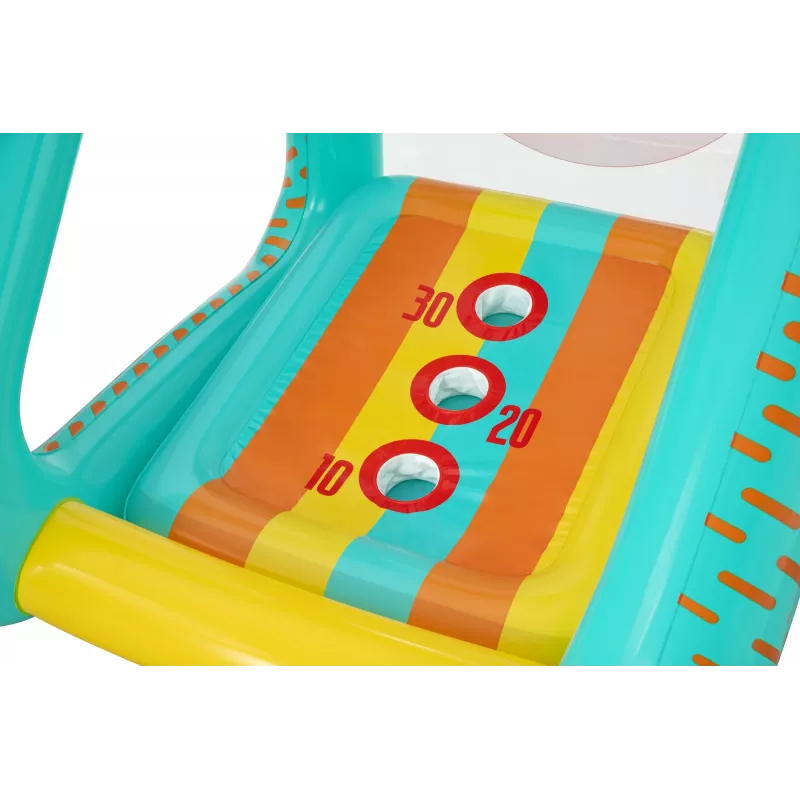 Bestway Perfect Aim 3-in-1 Inflatable Yard Game, Inflatable play center, 5 yr(s), Polyvinyl chloride (PVC), Multicolour