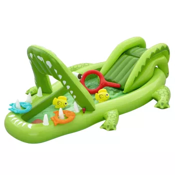 Bestway Later Gator Kids Inflatable Water Play Center and Pool 2.34 m x 1.63 m x 87 cm