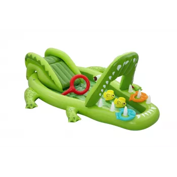 Bestway Later Gator Kids Inflatable Water Play Center and Pool 2.34 m x 1.63 m x 87 cm