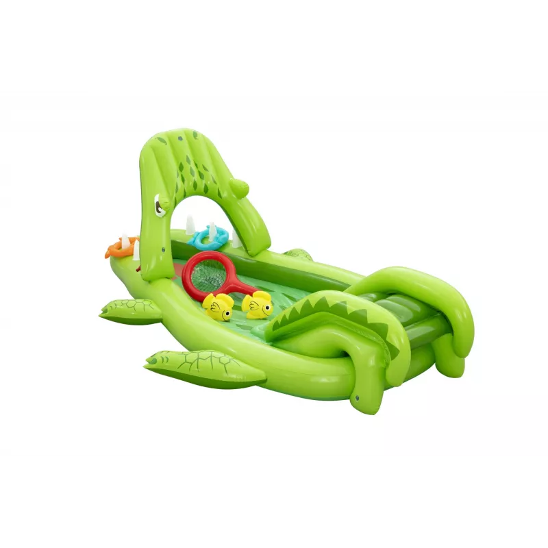 Bestway Later Gator Kids Inflatable Water Play Center and Pool 2.34 m x 1.63 m x 87 cm
