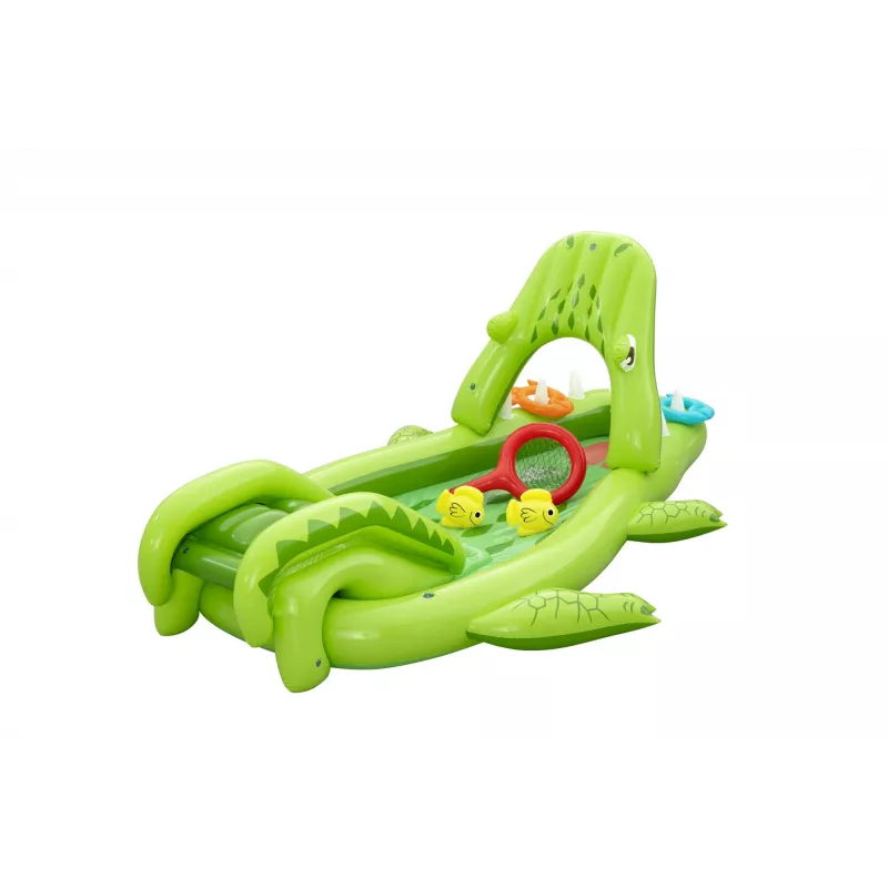 Bestway Later Gator Kids Inflatable Water Play Center and Pool 2.34 m x 1.63 m x 87 cm
