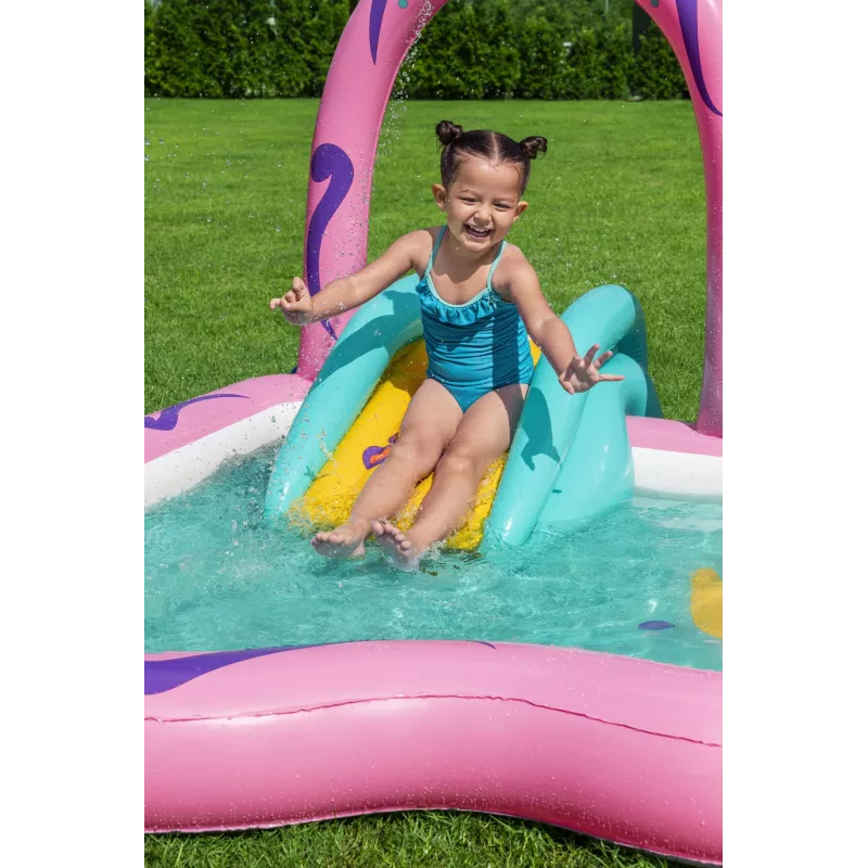 Bestway Butterfly Wonder Kids Inflatable Water Play Center and Pool 1.80 m x 1.80 m x 1.17 m