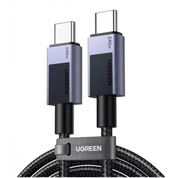 Ugreen 45068 USB cable 2 m USB C 0.48 Gbit/s 240 W Black, Grey