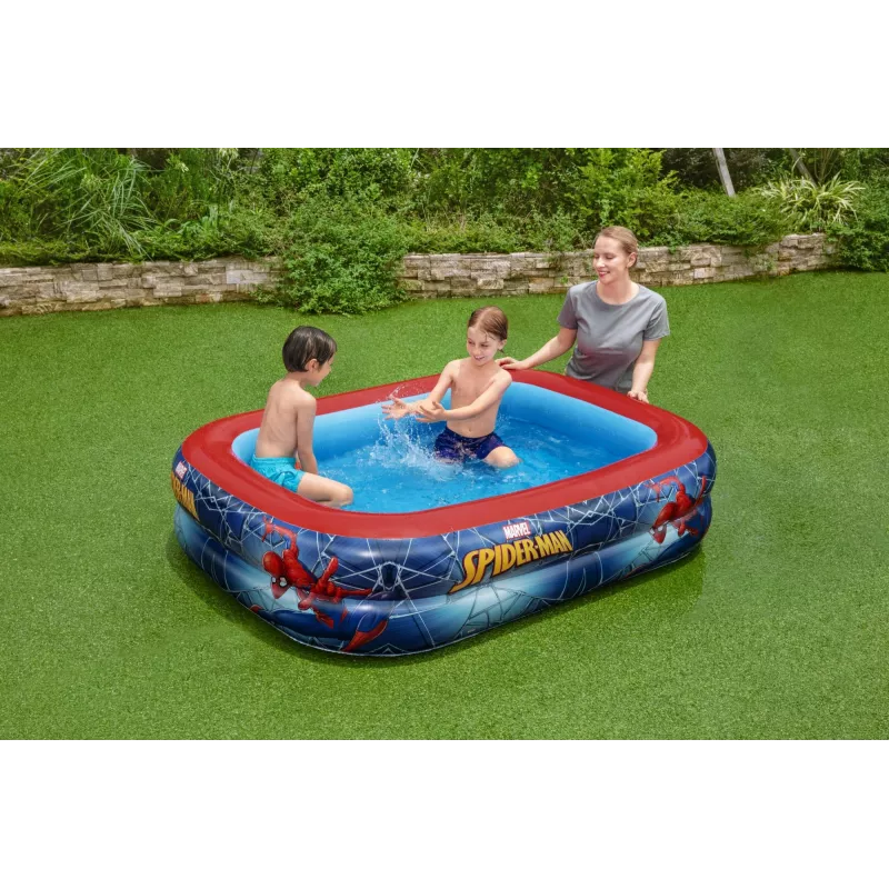 Bestway Play Pool, Inflatable pool, 450 L, Rectangular, 6 yr(s), Spider-Man, Vinyl