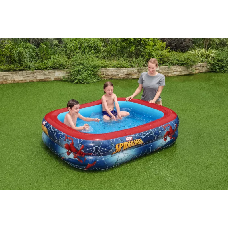 Bestway Play Pool, Inflatable pool, 450 L, Rectangular, 6 yr(s), Spider-Man, Vinyl