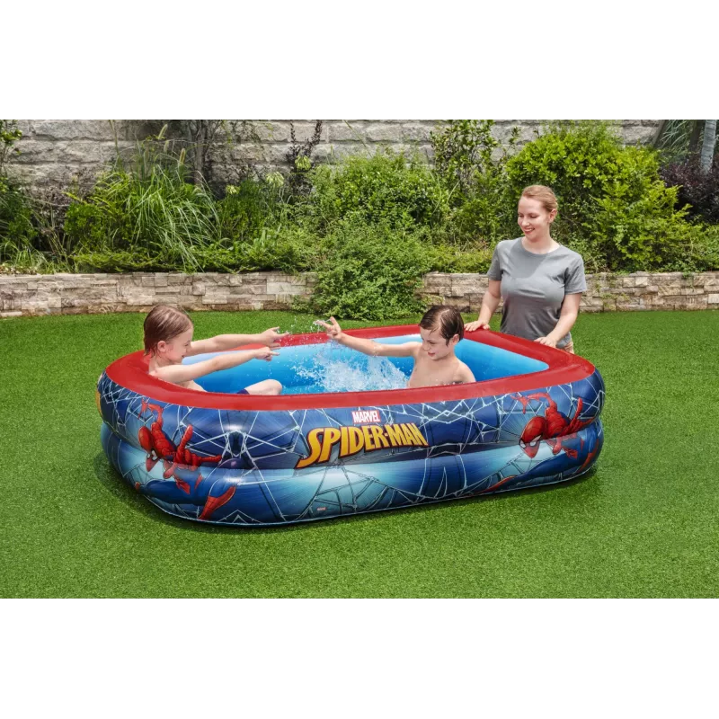Bestway Play Pool, Inflatable pool, 450 L, Rectangular, 6 yr(s), Spider-Man, Vinyl