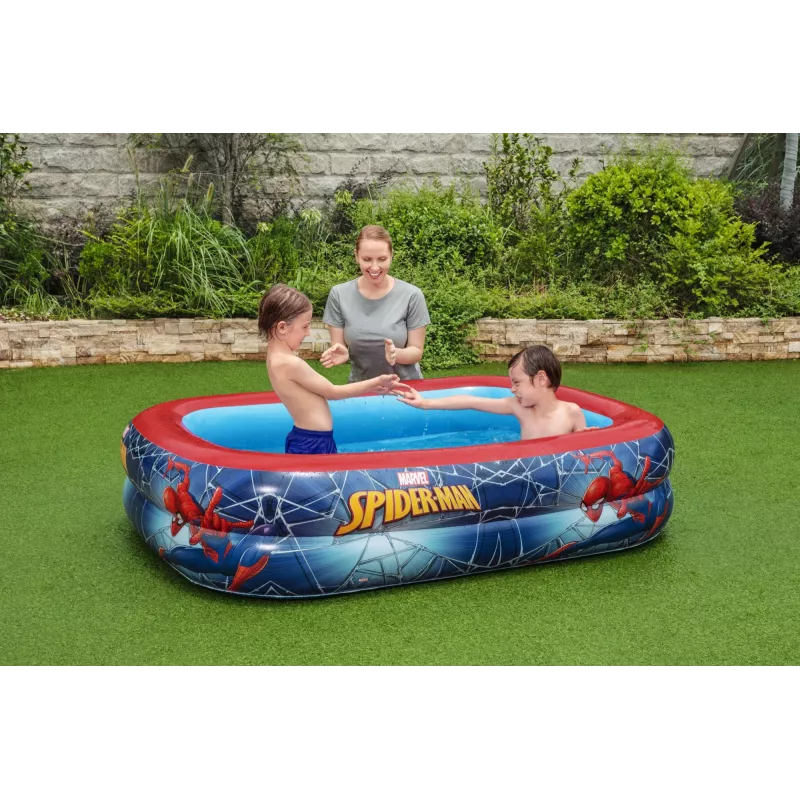 Bestway Play Pool, Inflatable pool, 450 L, Rectangular, 6 yr(s), Spider-Man, Vinyl