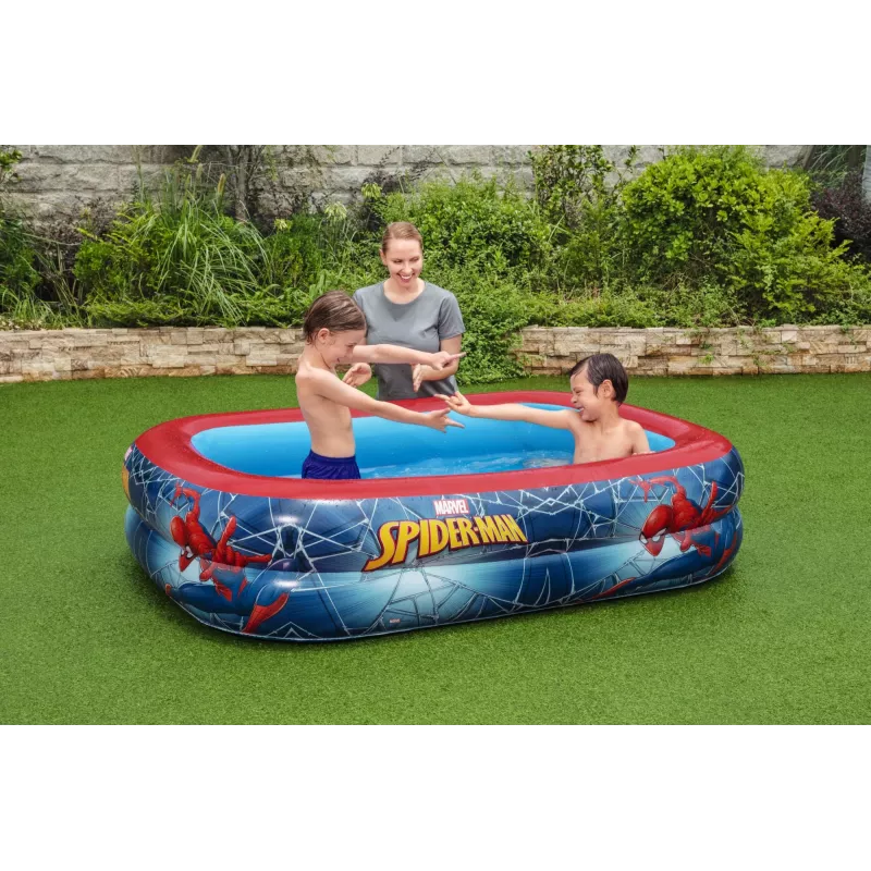 Bestway Play Pool, Inflatable pool, 450 L, Rectangular, 6 yr(s), Spider-Man, Vinyl