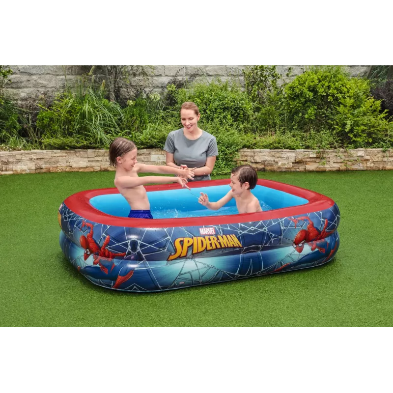 Bestway Play Pool, Inflatable pool, 450 L, Rectangular, 6 yr(s), Spider-Man, Vinyl