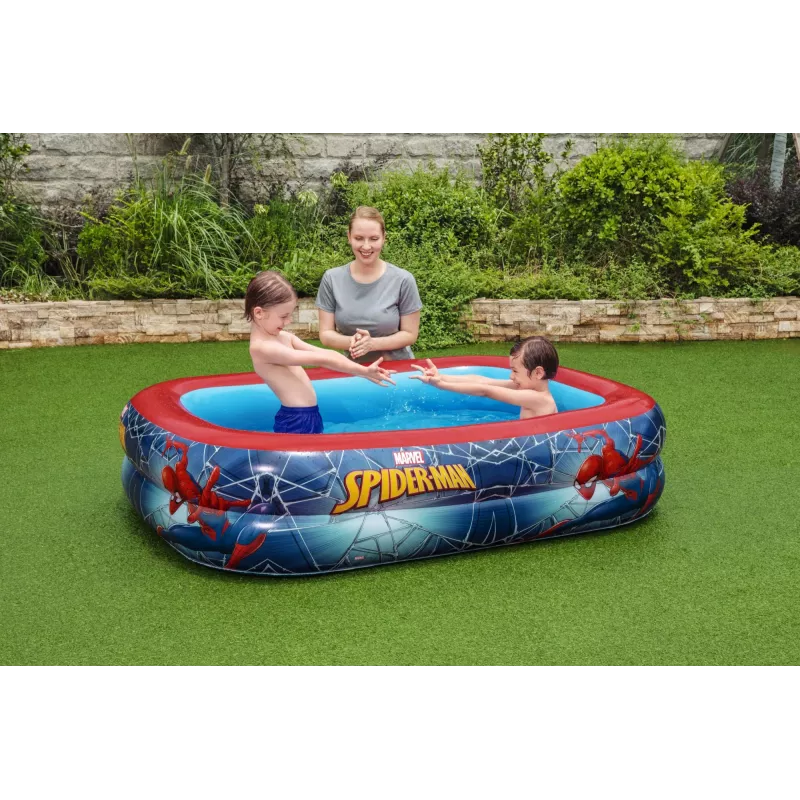 Bestway Play Pool, Inflatable pool, 450 L, Rectangular, 6 yr(s), Spider-Man, Vinyl