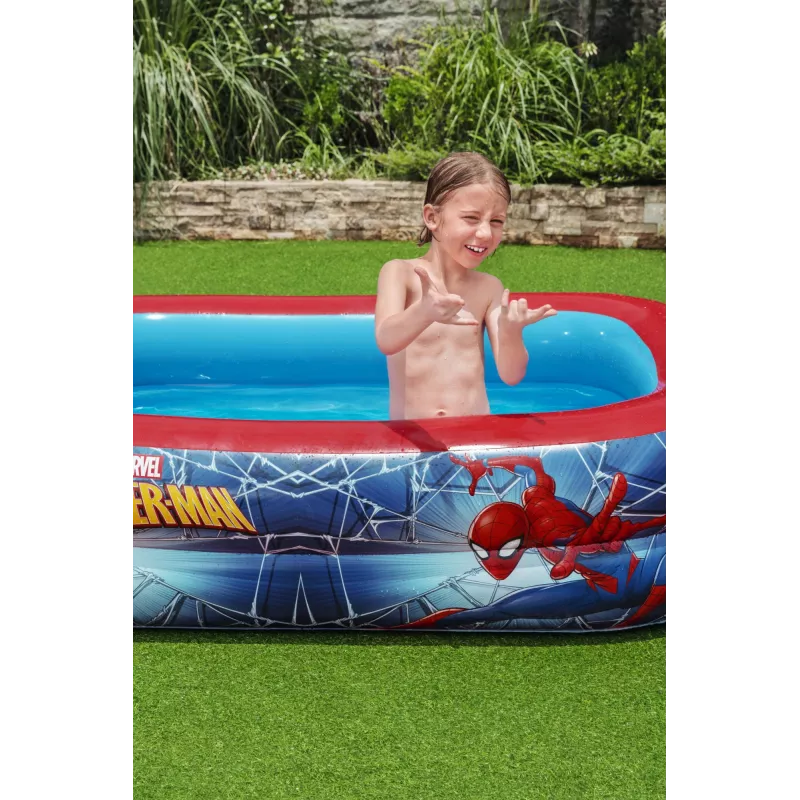 Bestway Play Pool, Inflatable pool, 450 L, Rectangular, 6 yr(s), Spider-Man, Vinyl