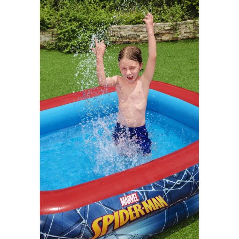 Bestway Play Pool, Inflatable pool, 450 L, Rectangular, 6 yr(s), Spider-Man, Vinyl