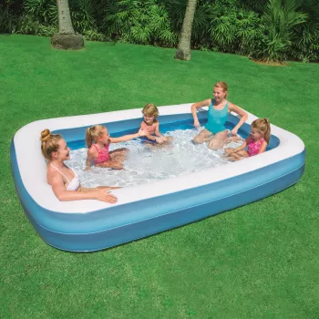 Bestway Inflatable Blue Rectangular Family Pool 3.05m x 1.83m x 46cm