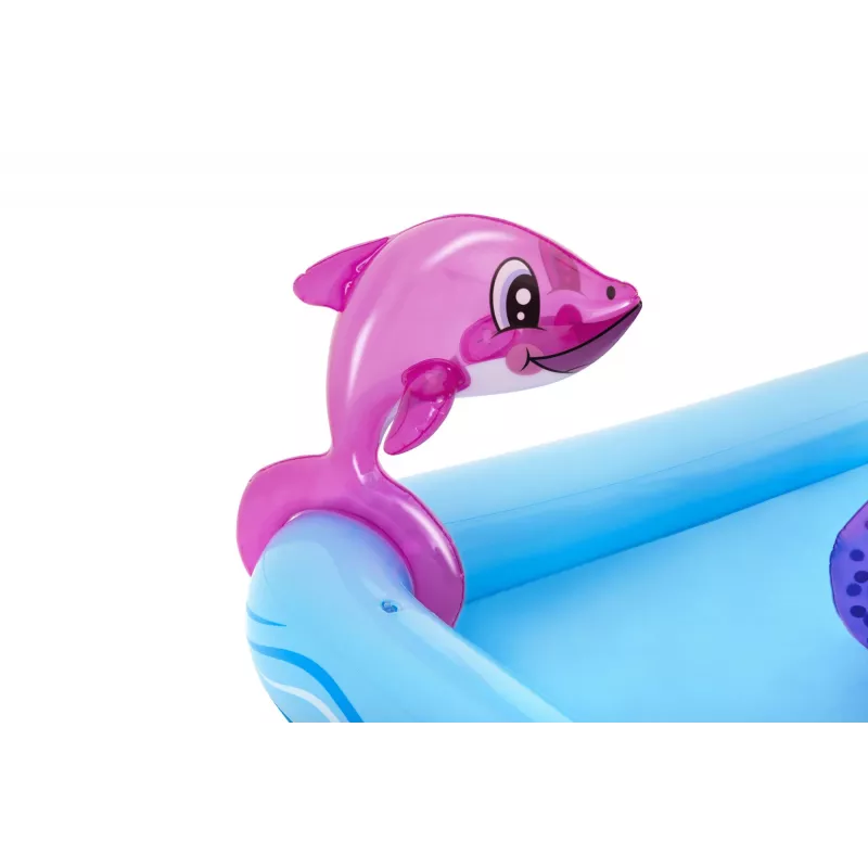 Bestway Play Center Fantastic Aquarium Play Pool, Inflatable pool, 308 L, Figure 8 shape, 2 yr(s), Vinyl, Multicolour