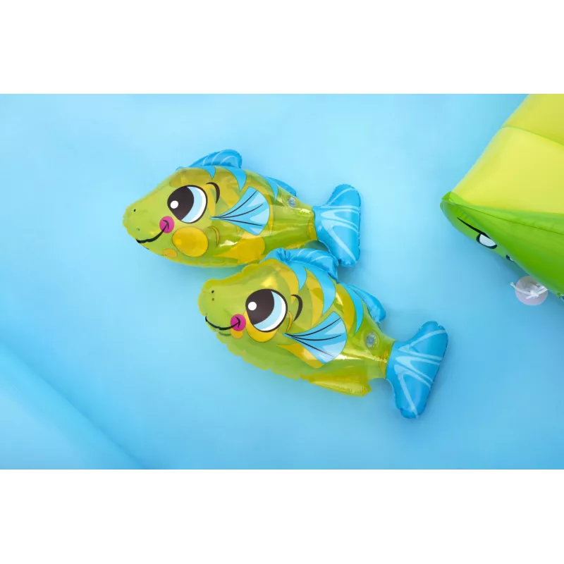 Bestway Play Center Fantastic Aquarium Play Pool, Inflatable pool, 308 L, Figure 8 shape, 2 yr(s), Vinyl, Multicolour