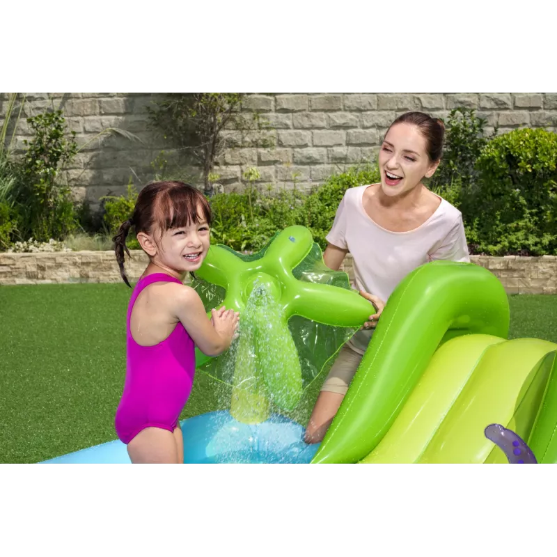 Bestway Play Center Fantastic Aquarium Play Pool, Inflatable pool, 308 L, Figure 8 shape, 2 yr(s), Vinyl, Multicolour