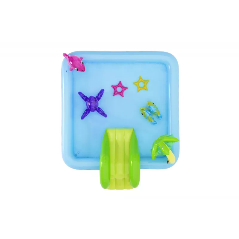 Bestway Play Center Fantastic Aquarium Play Pool, Inflatable pool, 308 L, Figure 8 shape, 2 yr(s), Vinyl, Multicolour