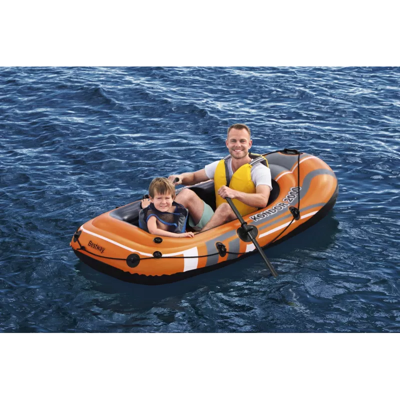 Bestway HYDRO-FORCE Inflatable Boat - including oars and footpump