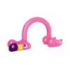 Bestway 11'2 inch x 43 inch x 6'4 inch/3.40m x 1.10m x 1.93m Jumbo Flamingo Sprinkler