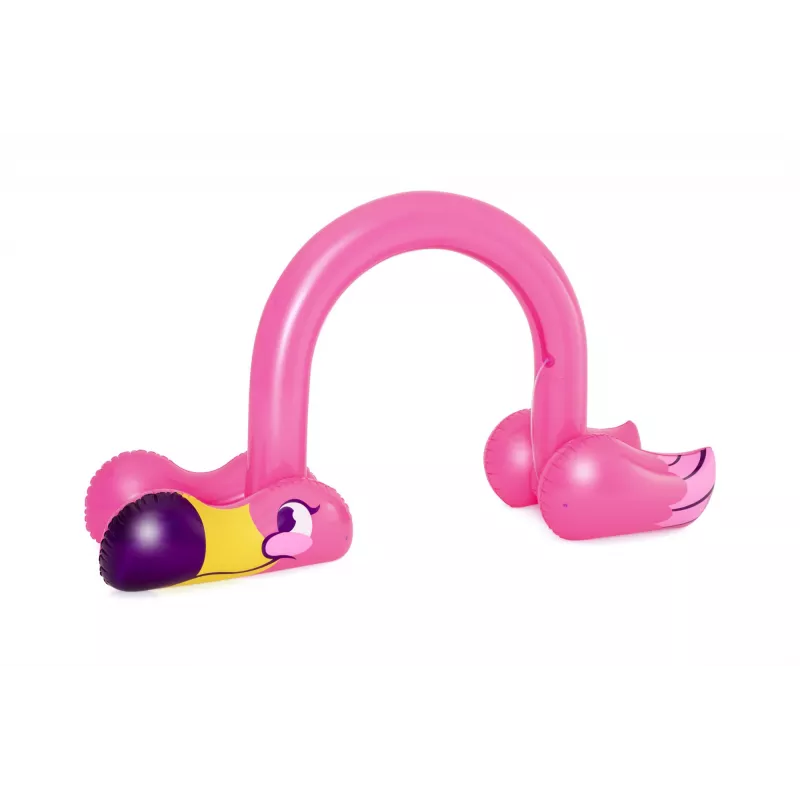 Bestway 11'2 inch x 43 inch x 6'4 inch/3.40m x 1.10m x 1.93m Jumbo Flamingo Sprinkler