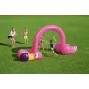 Bestway 11'2 inch x 43 inch x 6'4 inch/3.40m x 1.10m x 1.93m Jumbo Flamingo Sprinkler