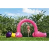 Bestway 11'2 inch x 43 inch x 6'4 inch/3.40m x 1.10m x 1.93m Jumbo Flamingo Sprinkler