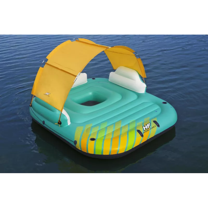 Bestway Hydro-Force 9'10 inch x 9'/3.00m x 2.75m Sunny Lounge Island