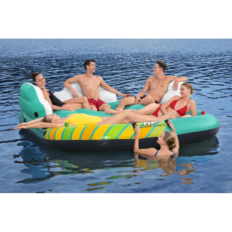 Bestway Hydro-Force 9'10 inch x 9'/3.00m x 2.75m Sunny Lounge Island