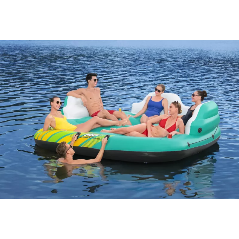 Bestway Hydro-Force 9'10 inch x 9'/3.00m x 2.75m Sunny Lounge Island