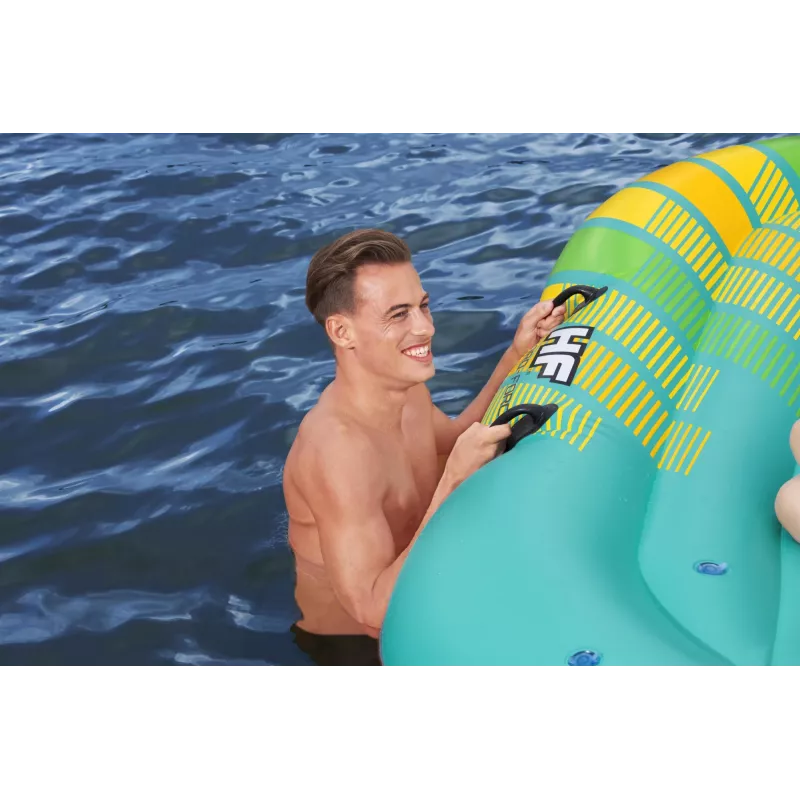 Bestway Hydro-Force 9'10 inch x 9'/3.00m x 2.75m Sunny Lounge Island