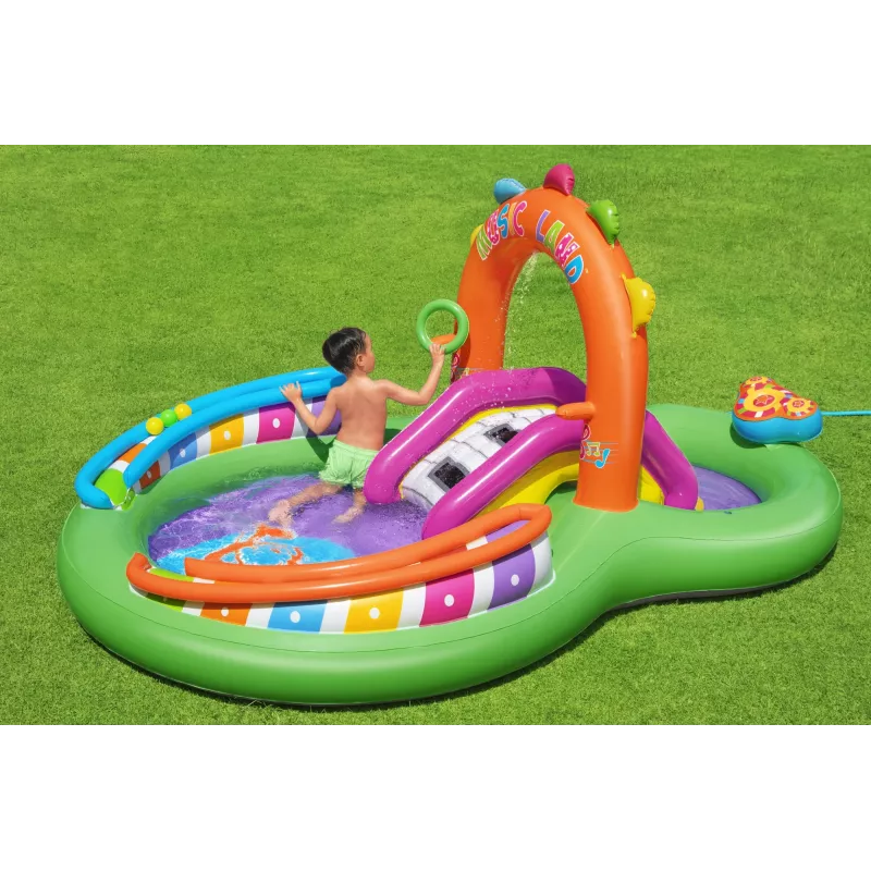 Bestway 9'8 inch x 6'3 inch x 54 inch/2.95m x 1.90m x 1.37m Sing 'n Splash Play Center