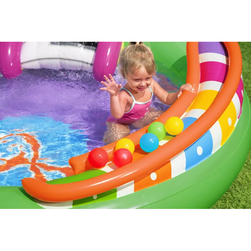 Bestway 9'8 inch x 6'3 inch x 54 inch/2.95m x 1.90m x 1.37m Sing 'n Splash Play Center