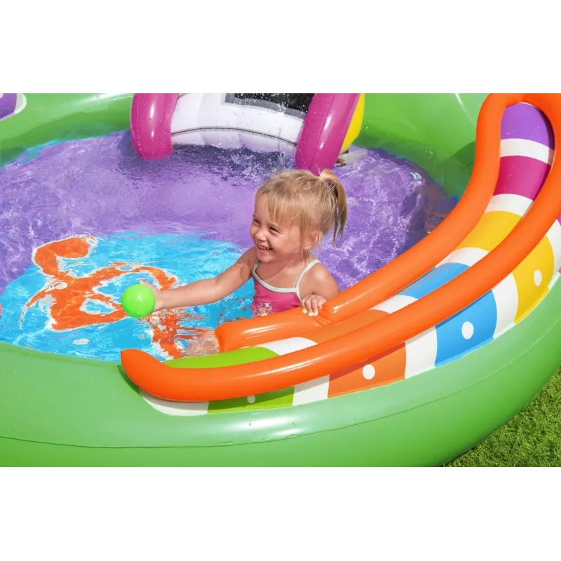 Bestway 9'8 inch x 6'3 inch x 54 inch/2.95m x 1.90m x 1.37m Sing 'n Splash Play Center