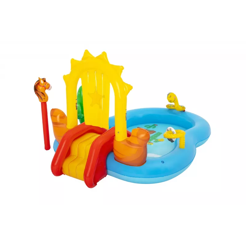 Bestway 8'8 inch x 6'2 inch x 55 inch/2.64m x 1.88m x 1.40m Wild West Play Center