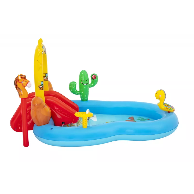 Bestway 8'8 inch x 6'2 inch x 55 inch/2.64m x 1.88m x 1.40m Wild West Play Center
