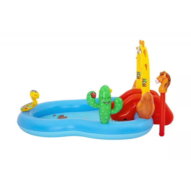 Bestway 8'8 inch x 6'2 inch x 55 inch/2.64m x 1.88m x 1.40m Wild West Play Center