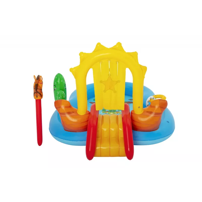 Bestway 8'8 inch x 6'2 inch x 55 inch/2.64m x 1.88m x 1.40m Wild West Play Center