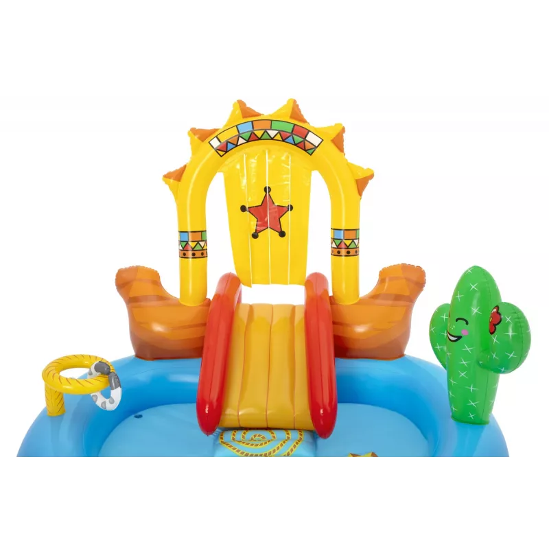 Bestway 8'8 inch x 6'2 inch x 55 inch/2.64m x 1.88m x 1.40m Wild West Play Center