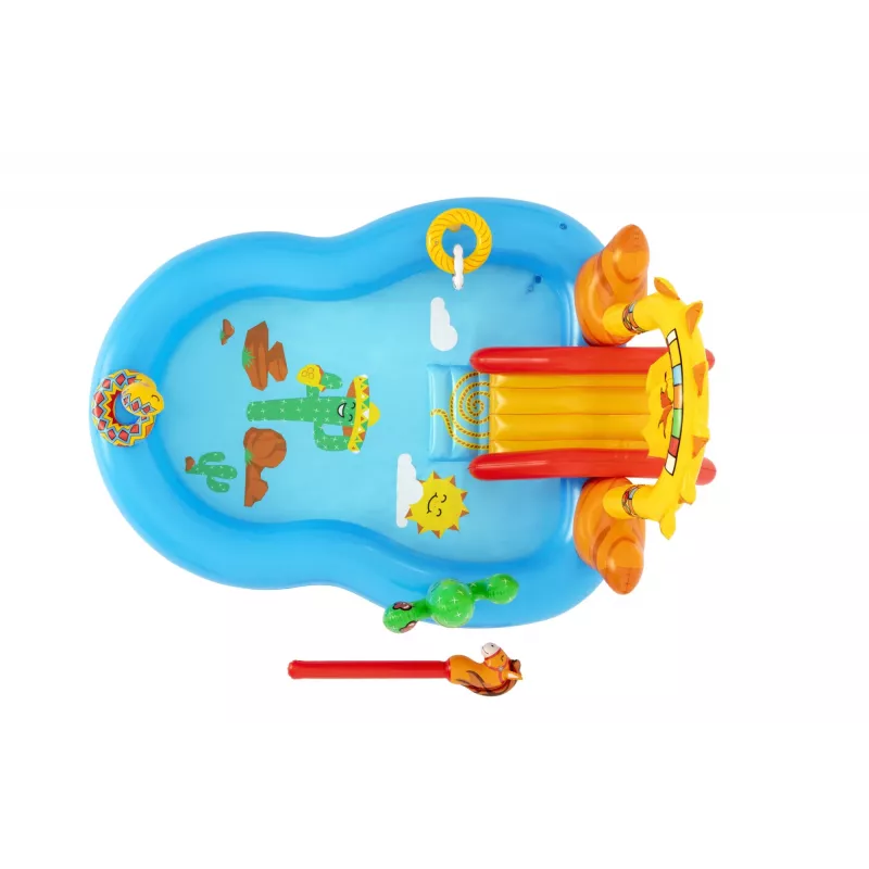 Bestway 8'8 inch x 6'2 inch x 55 inch/2.64m x 1.88m x 1.40m Wild West Play Center