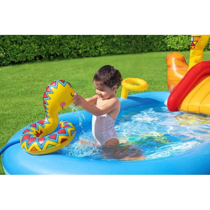 Bestway 8'8 inch x 6'2 inch x 55 inch/2.64m x 1.88m x 1.40m Wild West Play Center