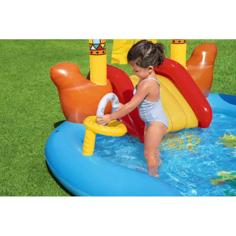 Bestway 8'8 inch x 6'2 inch x 55 inch/2.64m x 1.88m x 1.40m Wild West Play Center