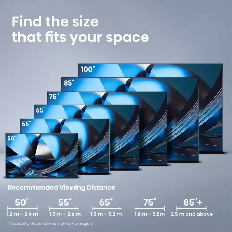 Hisense 55U7SE 55 inch ULED Mini-LED 4K Smart TV 20018749