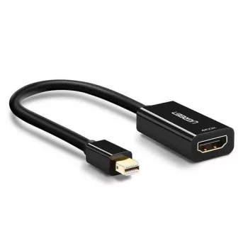 Ugreen 40360 video cable adapter 0.25 m Mini DisplayPort HDMI Black