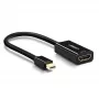 Ugreen 40360 video cable adapter 0.25 m Mini DisplayPort HDMI Black